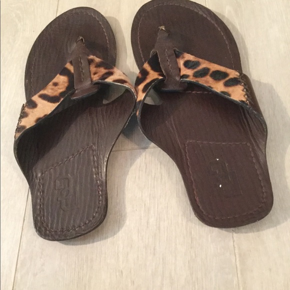 🆕 D&G leopard print leather sandals .. - Picture 5 of 5